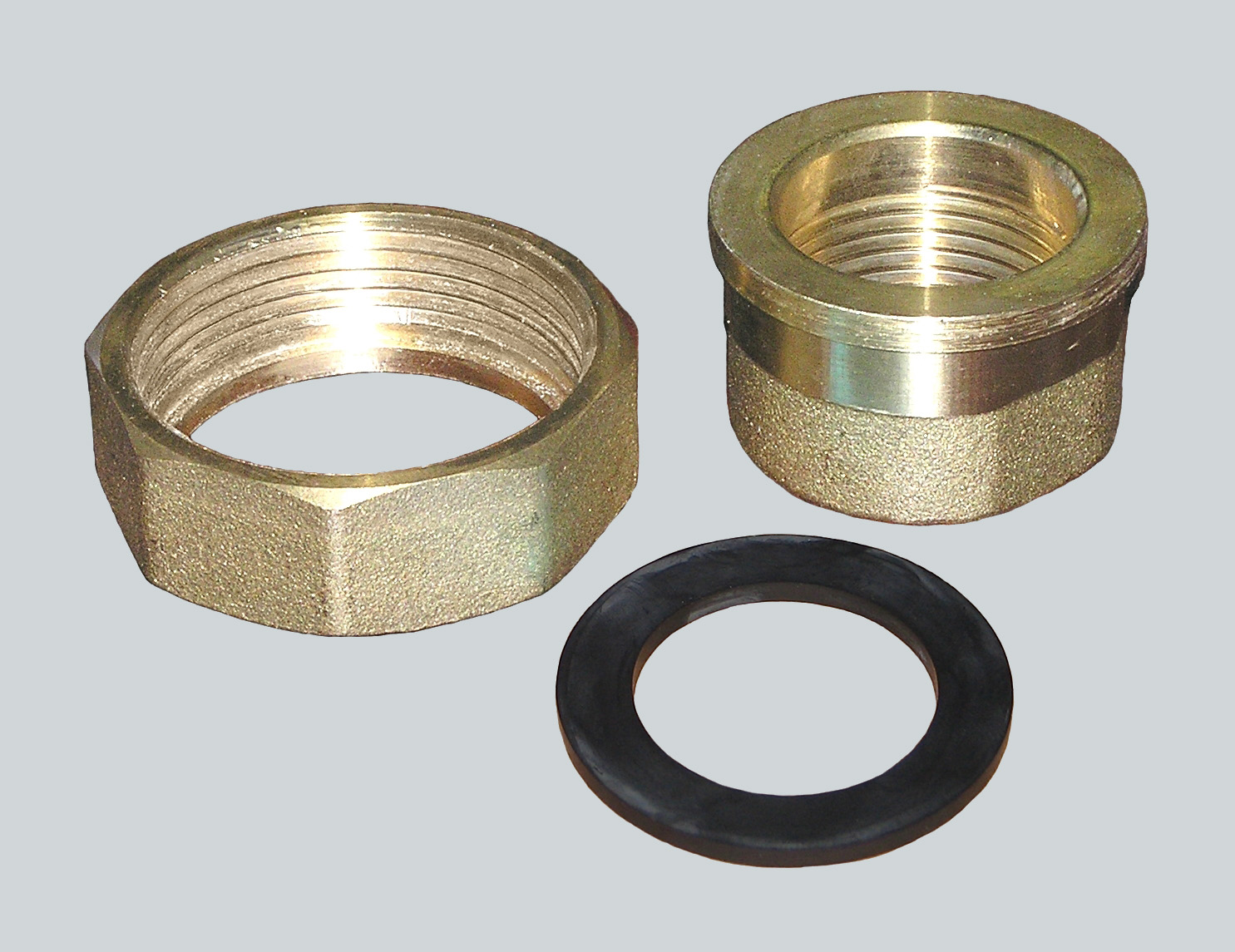 Set calotta 1”1/2, guarnizione EPDM e raccordo femmina da 1” o 1”1/4”