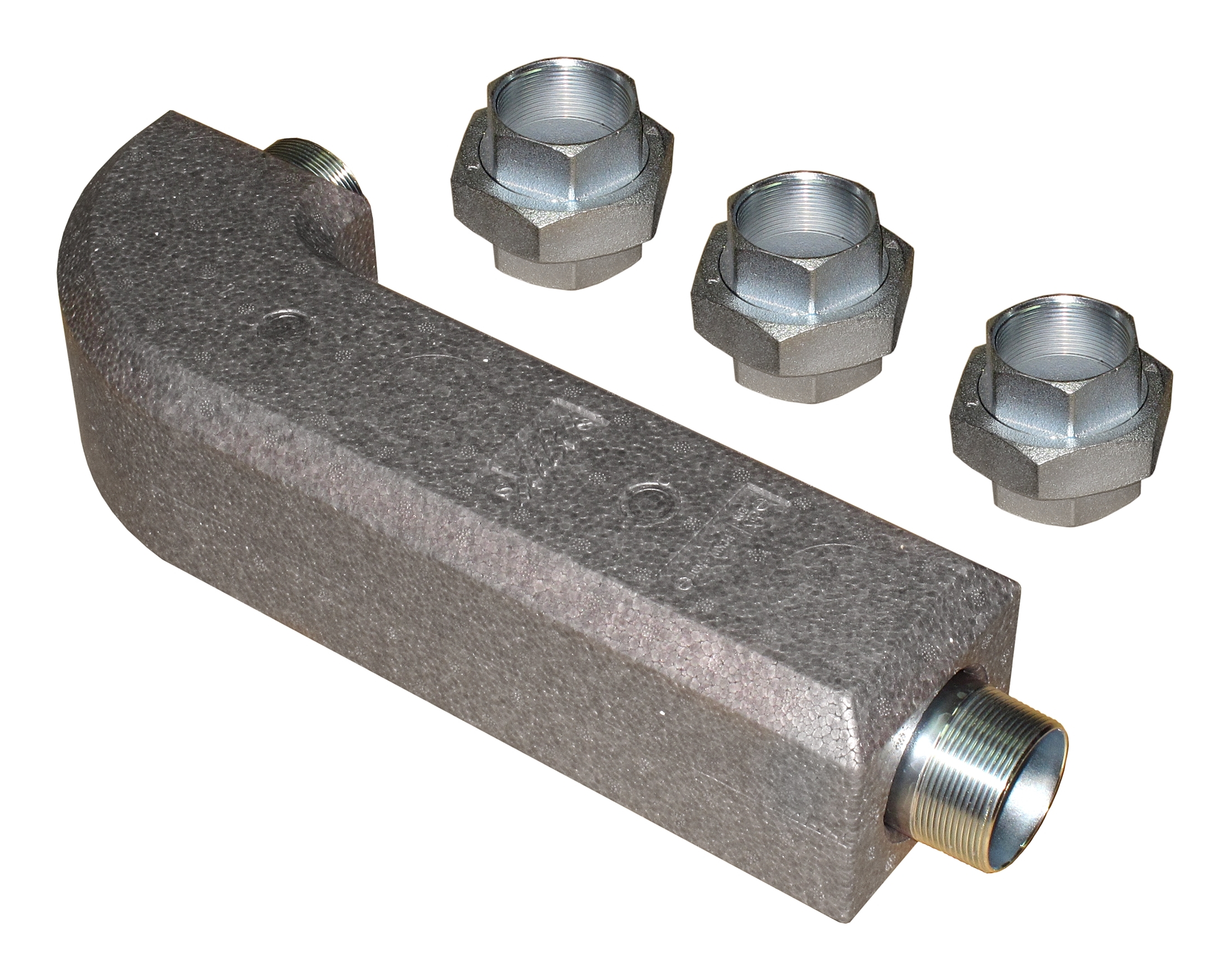 Set di collegamento 2” tra separatore idraulico e collettore