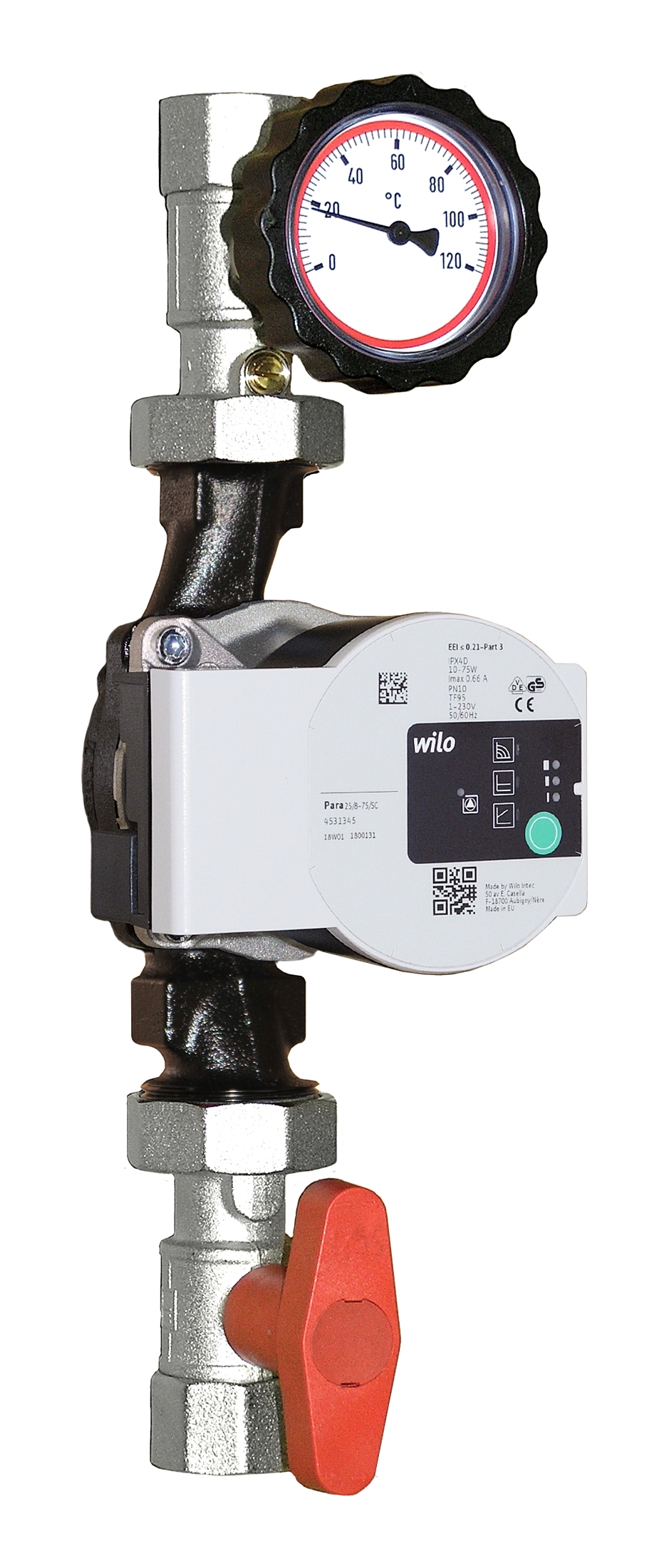 Kit di collegamento sola andata per circolatori da 1”