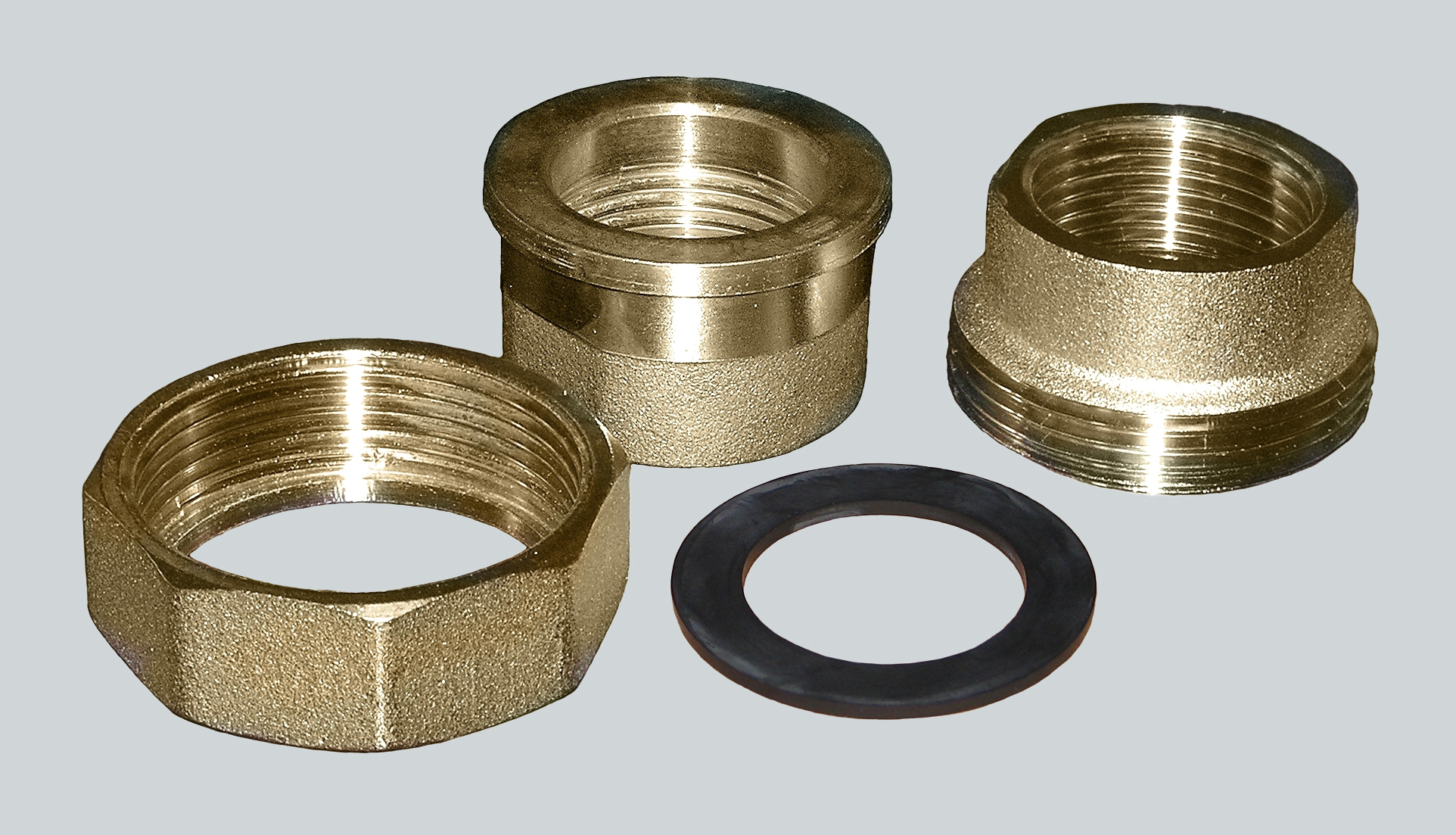 Set tre pezzi per il collegamento del separatore idraulico al collettore