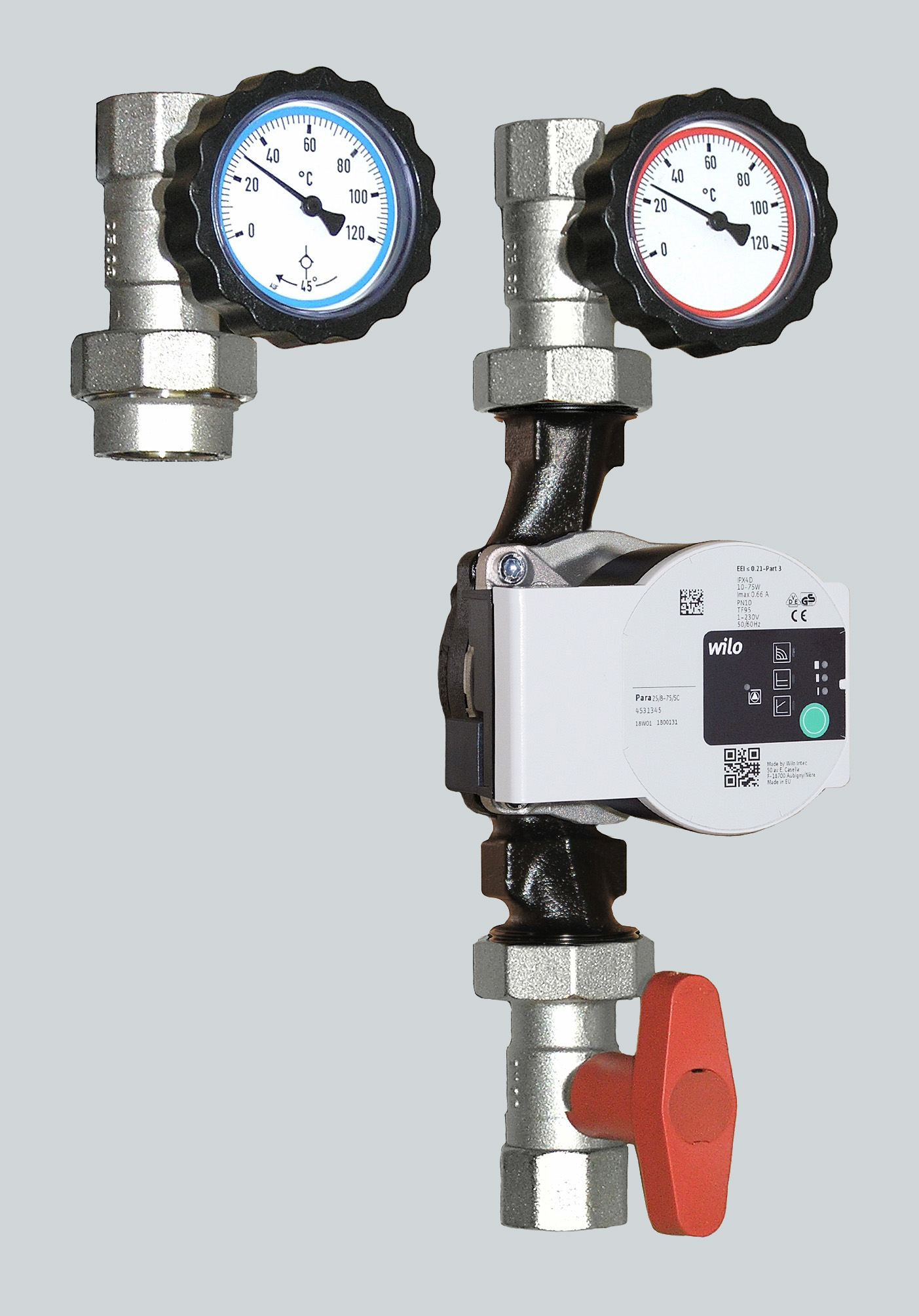 Kit di collegamento per circolatori da 1”